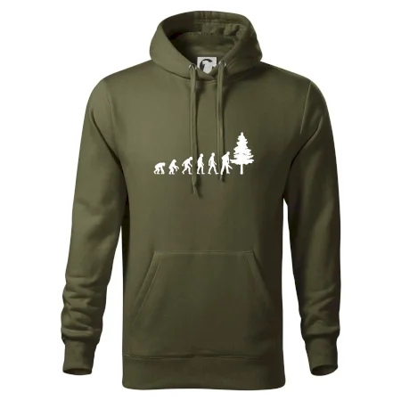 Evolúcia drevorubač - píla a strom