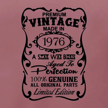 Vintage Etiketa - 1976