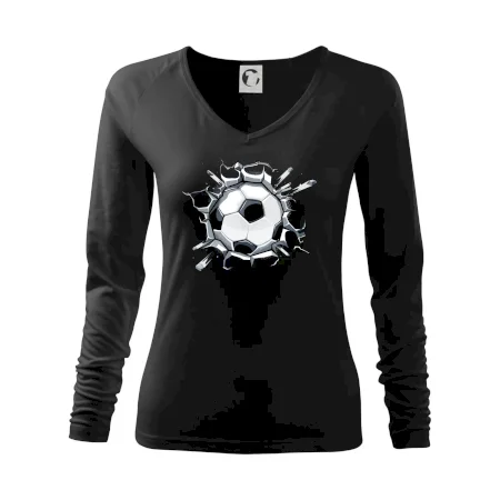 Futbalová lopta v triku