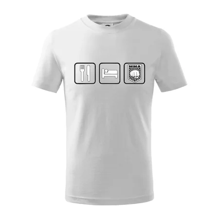 Eat sleep MMA v řádku