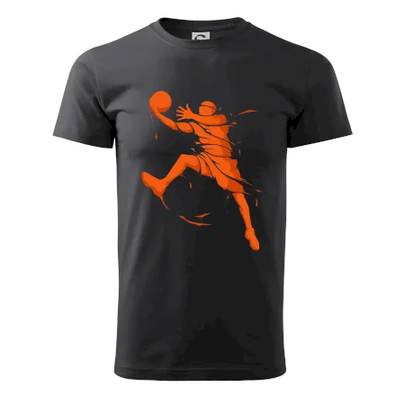 Basketball player splash