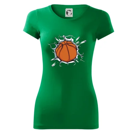 Basketbal lopta v triku