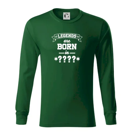 Legends are born in (Tvoj mesiac narodenia)