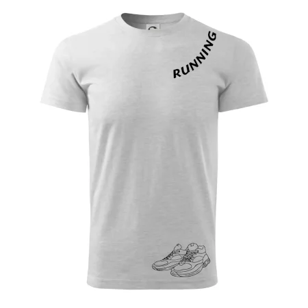 Running nápis šikmo