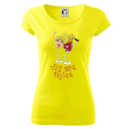 Best wine friends dancing (Pecka design)