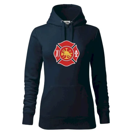 Fire department logo červené