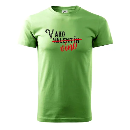 V ako Valentín víno