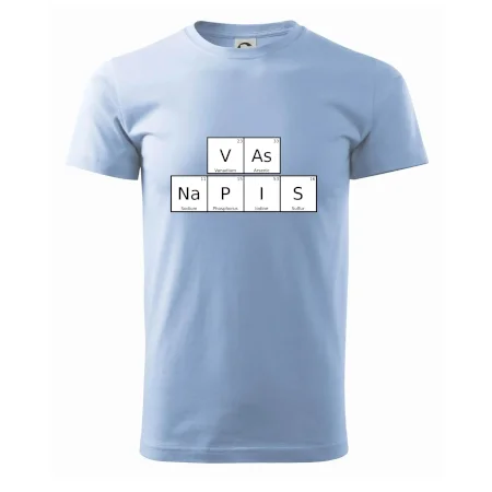 Vlastný nápis - periodická tabuľka