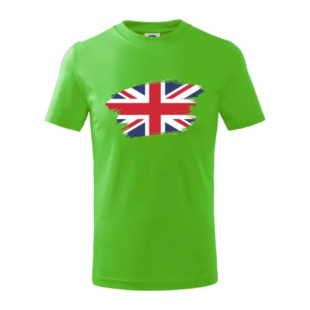Britská vlajka roztrhaná