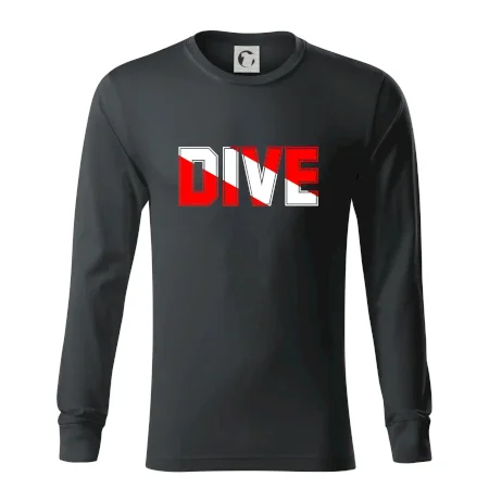 Dive nápis vlajka