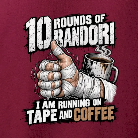 Randori 10 rounds tape and coffee