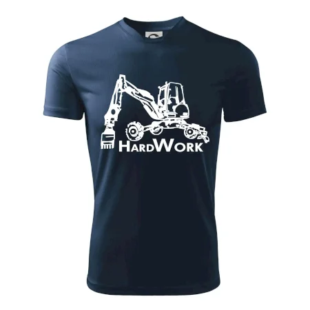 Hard Work kráčajúce rýpadlo