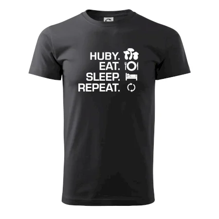 Huby Eat Sleep Repeat