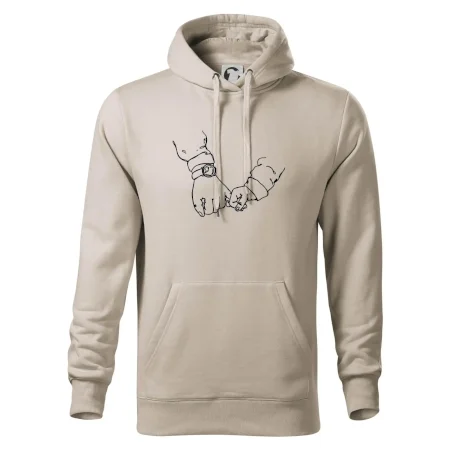 Otec a syn ruky obrys