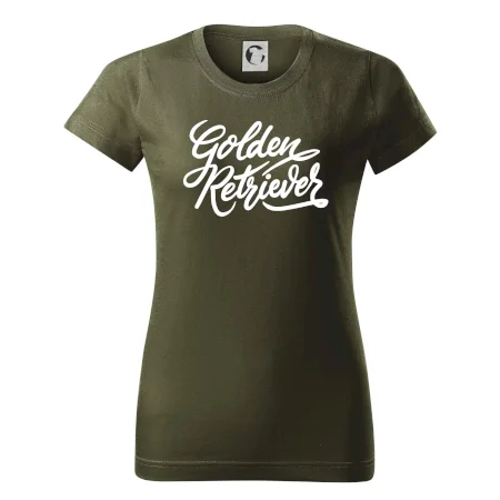 Golden retriever - nápis okrasný
