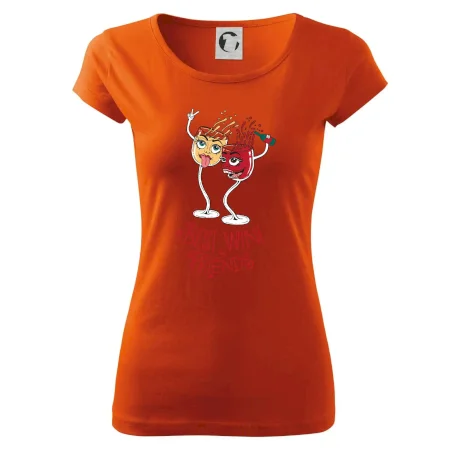 Best wine friends dancing (Pecka design)