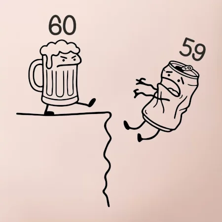 Pivo narodeniny - útes 60 rokov