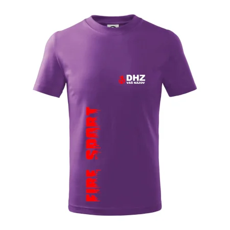 DHZ (oheň, firesport, názov sboru - vlastný nápis)