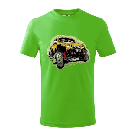 Žltý offroad s navijakom