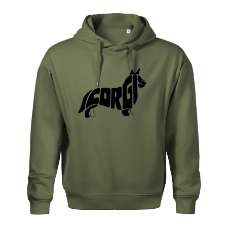 Corgi - nápis v tele