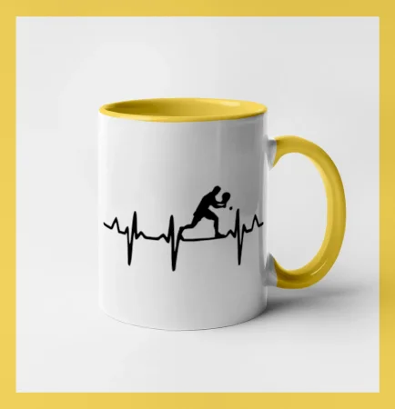 EKG stolný tenista stojaci