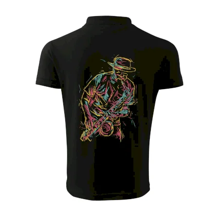 Jazz saxofón splash