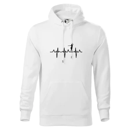 EKG tanečnice salsy