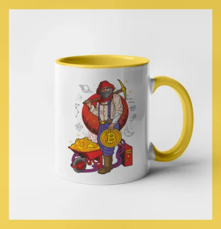 Baník ťaží Bitcoiny