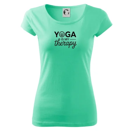Yoga Is My Therapy nápis