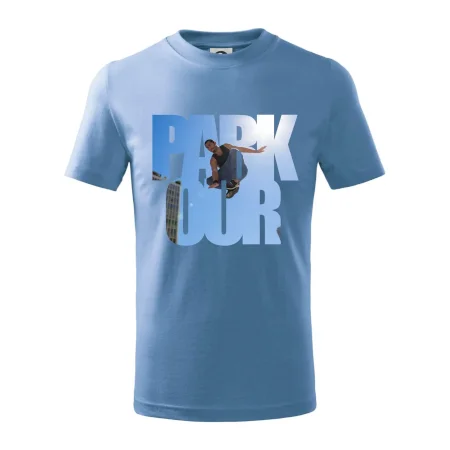 Parkour nápis nebo