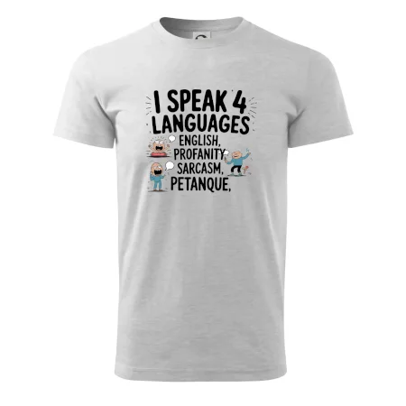 I speak 4 language - Petanque