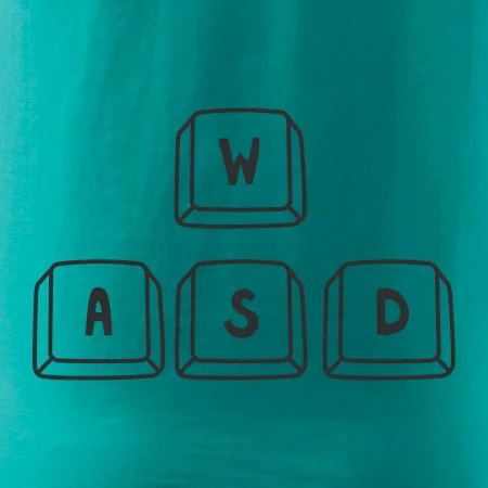 WASD klávesy - prso