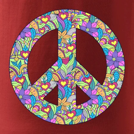 Peace symbol mandela