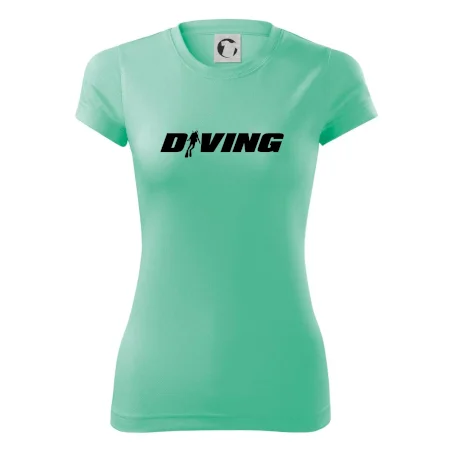 Diving nápis potápač