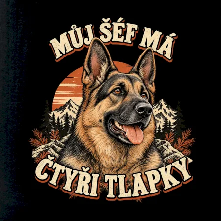 Můj šéf má čtyři tlapky - německý ovčák