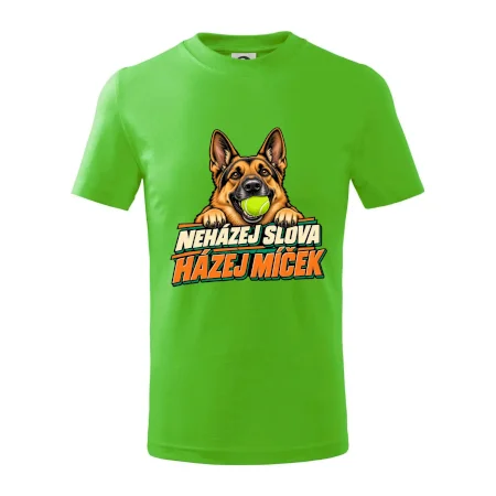 Neházej slova házej míček - vlčák