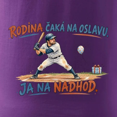 Rodina čaká na oslavu ja na nadhod