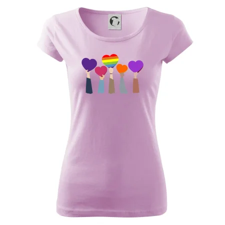 LGBT ruky srdce