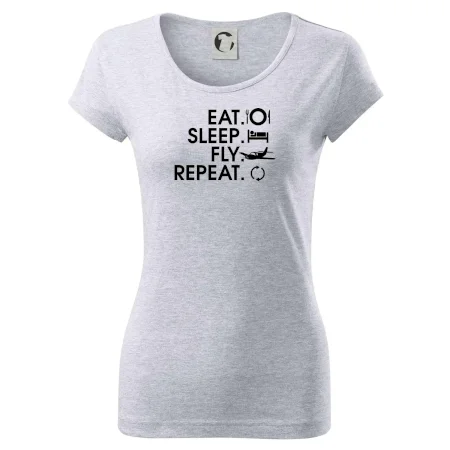 Eat sleep fly repeat