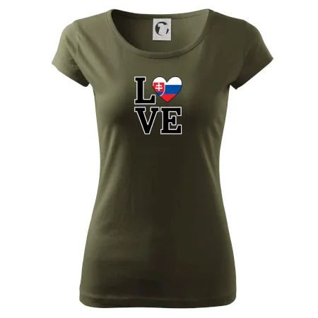 Love Slovenská vlajka