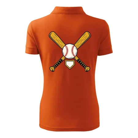Zkřížené baseballové pálky a míček