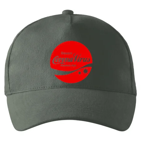 Corona virus pandemic logo