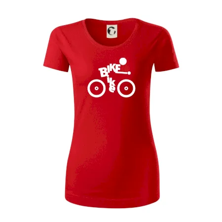 Bike nápis postava