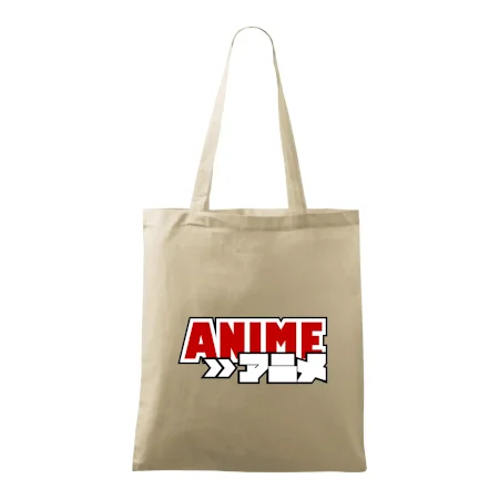 Anime nápis červený