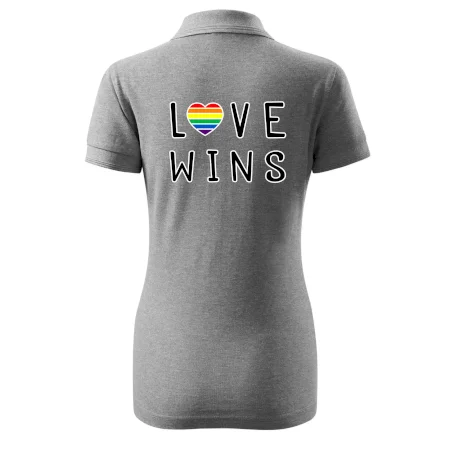 Love wins nápis