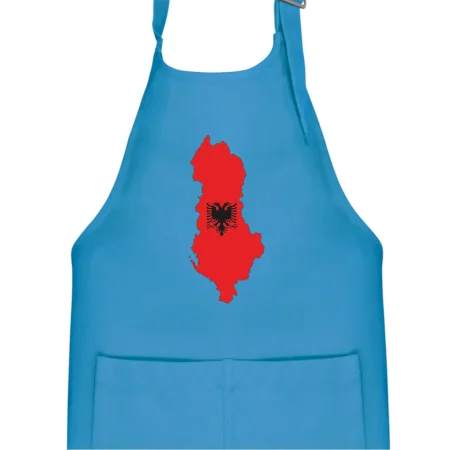 Albánsko mapa a znak