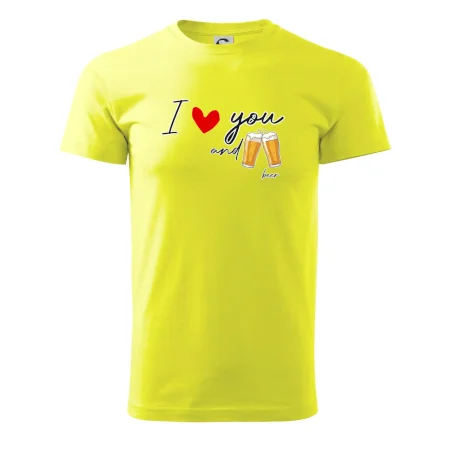 I love beer and beer