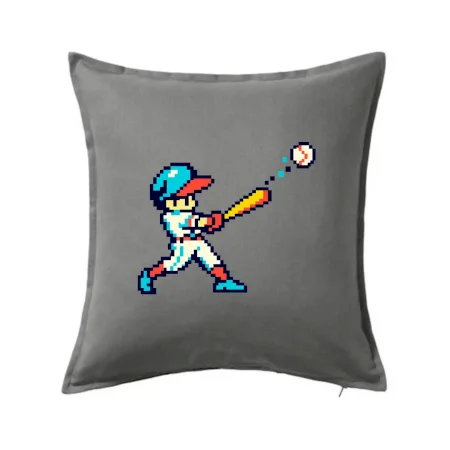 Baseballový hráč pixel art