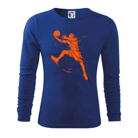Basketball player splash