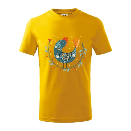 Folklór - sliepky s margarétkami